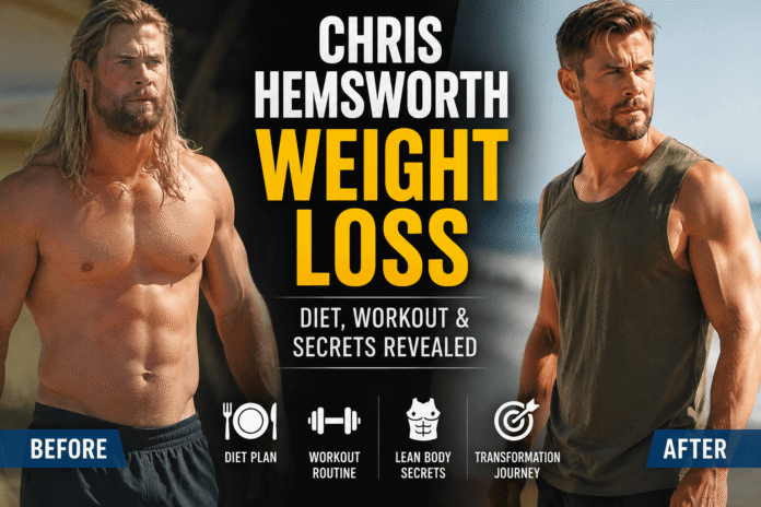chris hemsworth weight loss