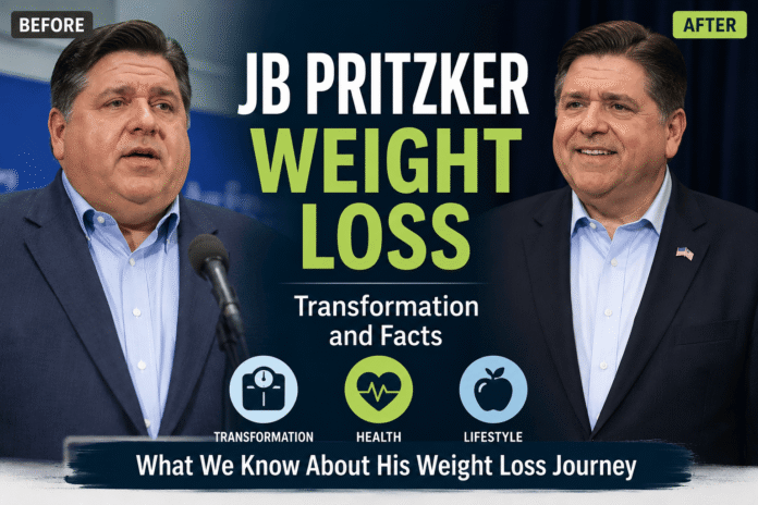 jb pritzker weight loss
