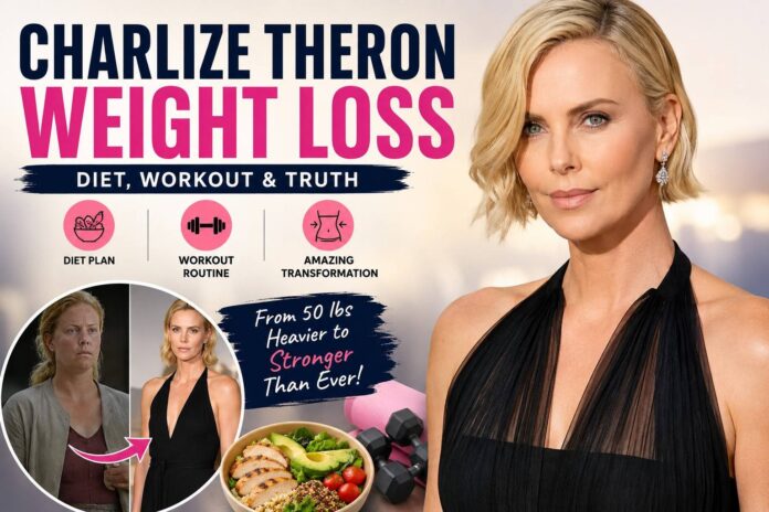 charlize theron weight loss